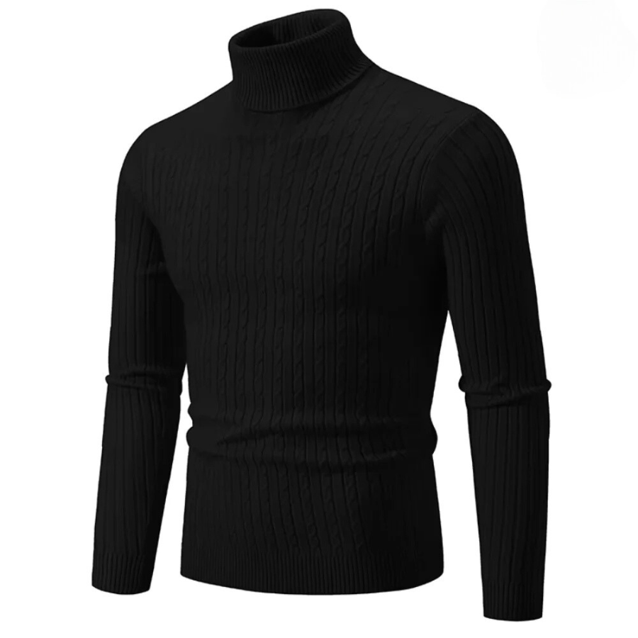 LORETT™ | Warm knitted jumper with turtleneck