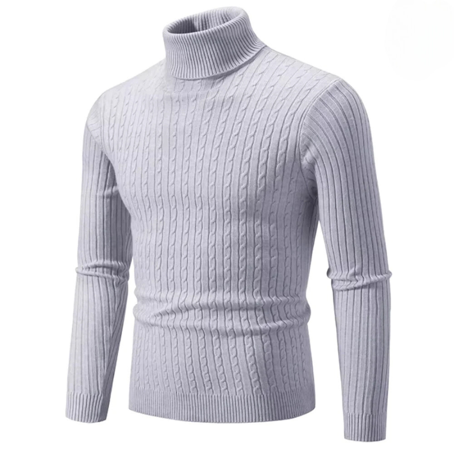 LORETT™ | Warm knitted jumper with turtleneck