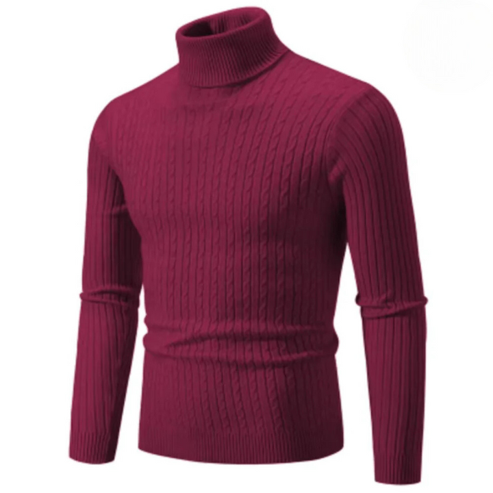 LORETT™ | Warm knitted jumper with turtleneck