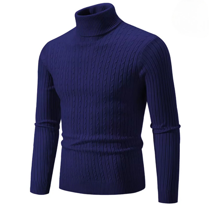 LORETT™ | Warm knitted jumper with turtleneck