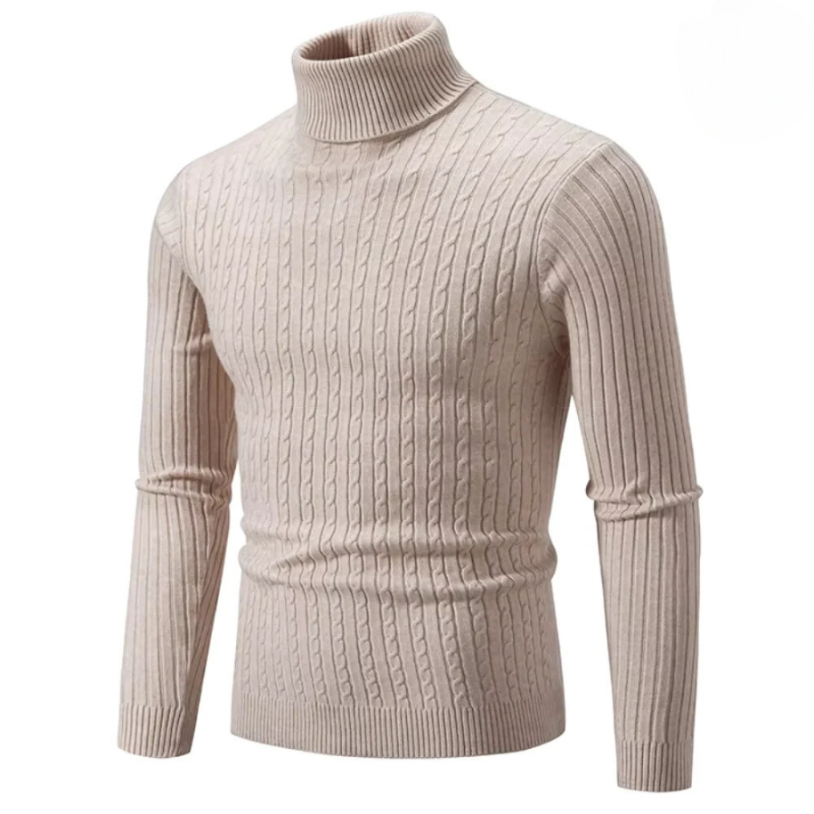 LORETT™ | Warm knitted jumper with turtleneck