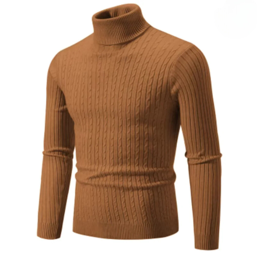 LORETT™ | Warm knitted jumper with turtleneck