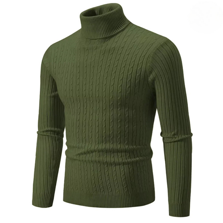 LORETT™ | Warm knitted jumper with turtleneck