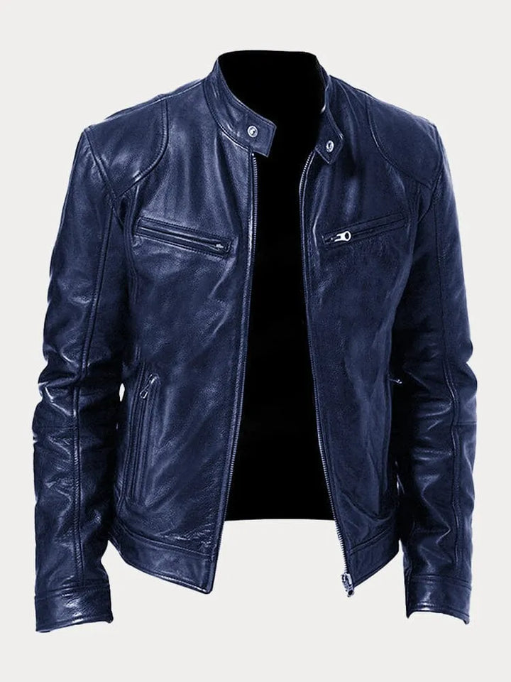 John™ | Casual leather jacket