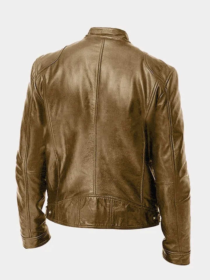 John™ | Casual leather jacket