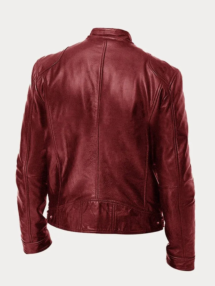 John™ | Casual leather jacket